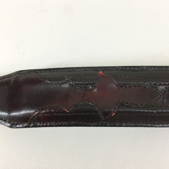 ???????? ???????? Genuine Goatskin Hobby Stitch Belt NEW! Sz 30 main image 10